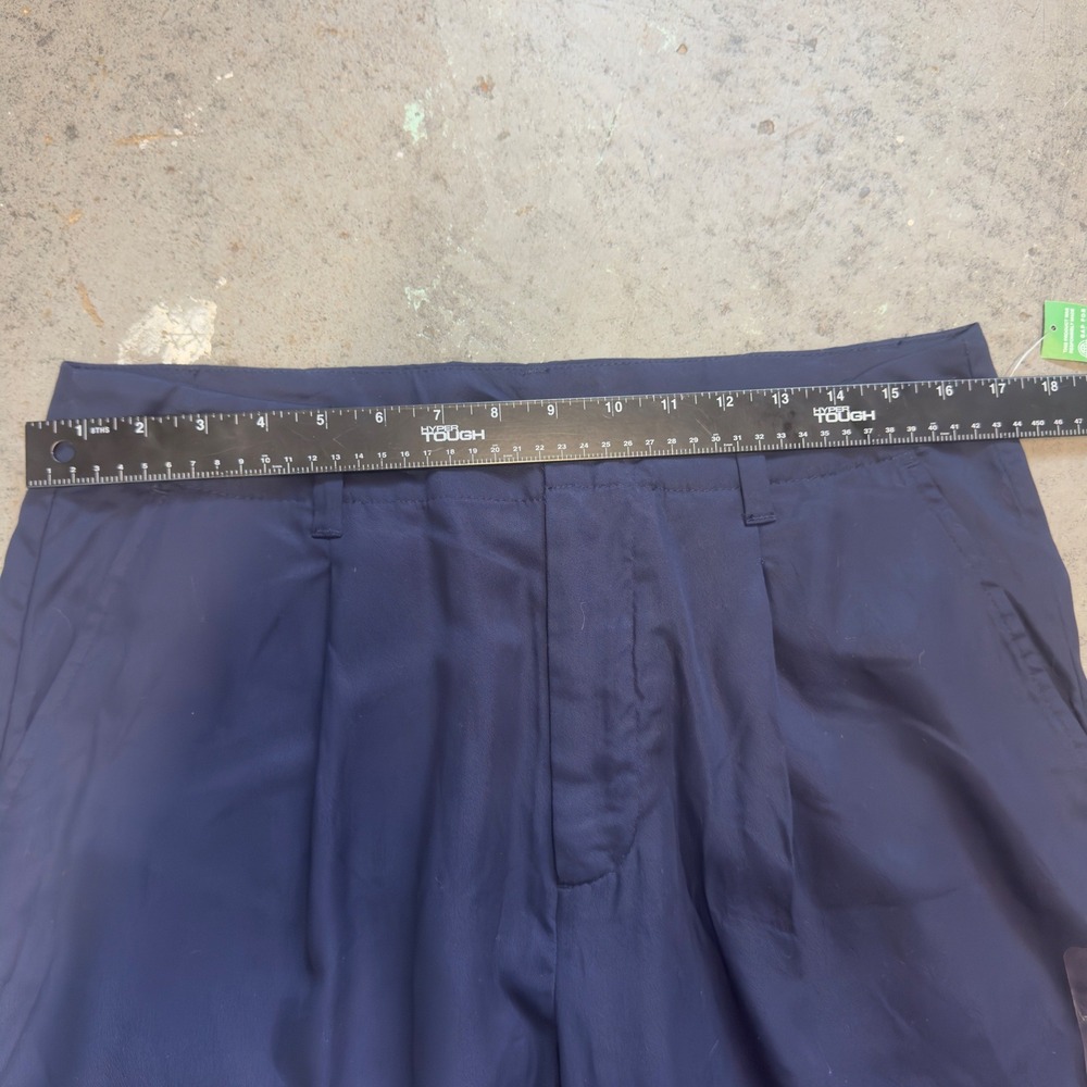 Gap Navy Blue Lyocell Wide Leg Dressy Trousers Pants Womens 12 NEW 773465-00 - Picture 7 of 9